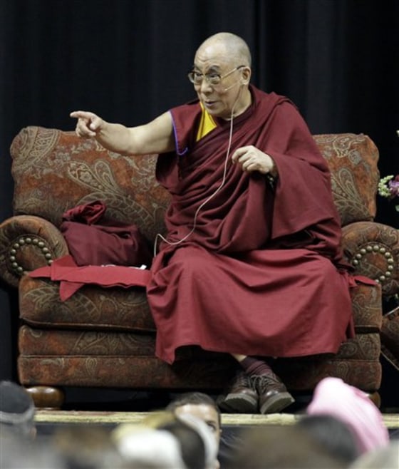 Scientist, Dalai Lama share research effort